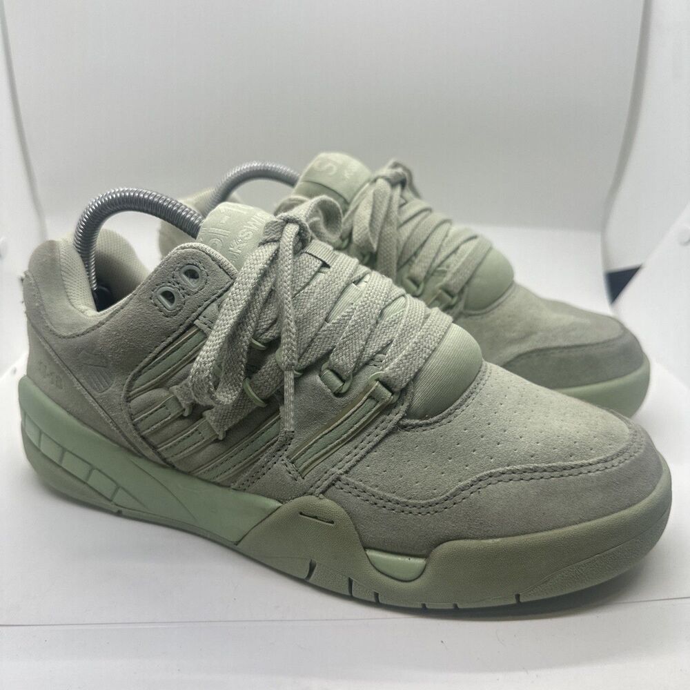 K-Swiss SI-18 Premier Suede Women's Size 9 Light Green Sneakers